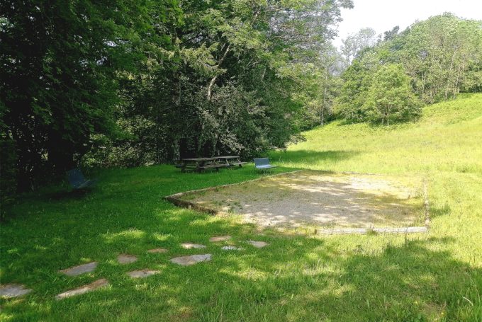 terrain de pétanque La clairiere Cambon et Salvergues 